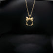 Round Ribbon Photo Pendant