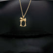 Round Ribbon Photo Pendant