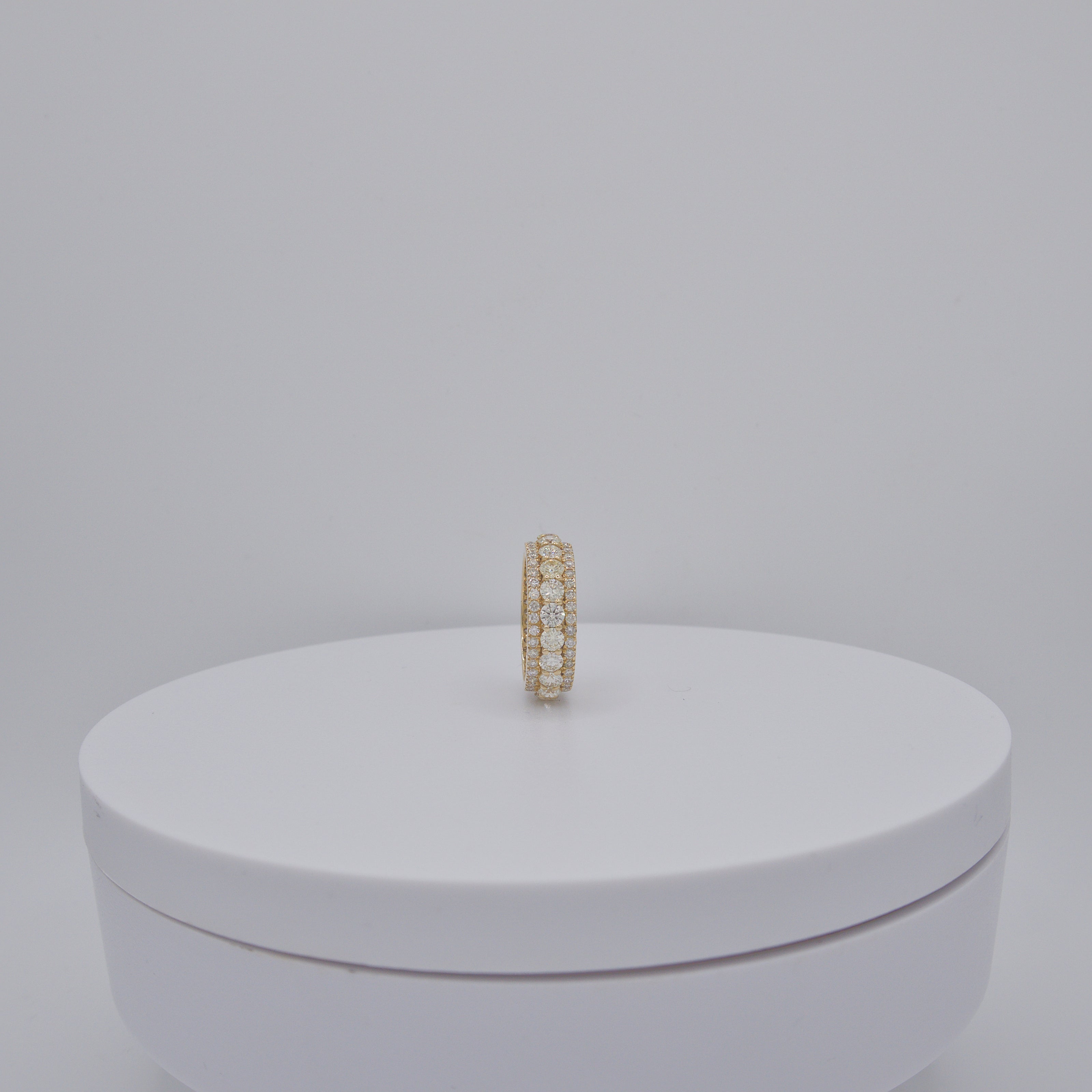 Three Row Eternity Ring
