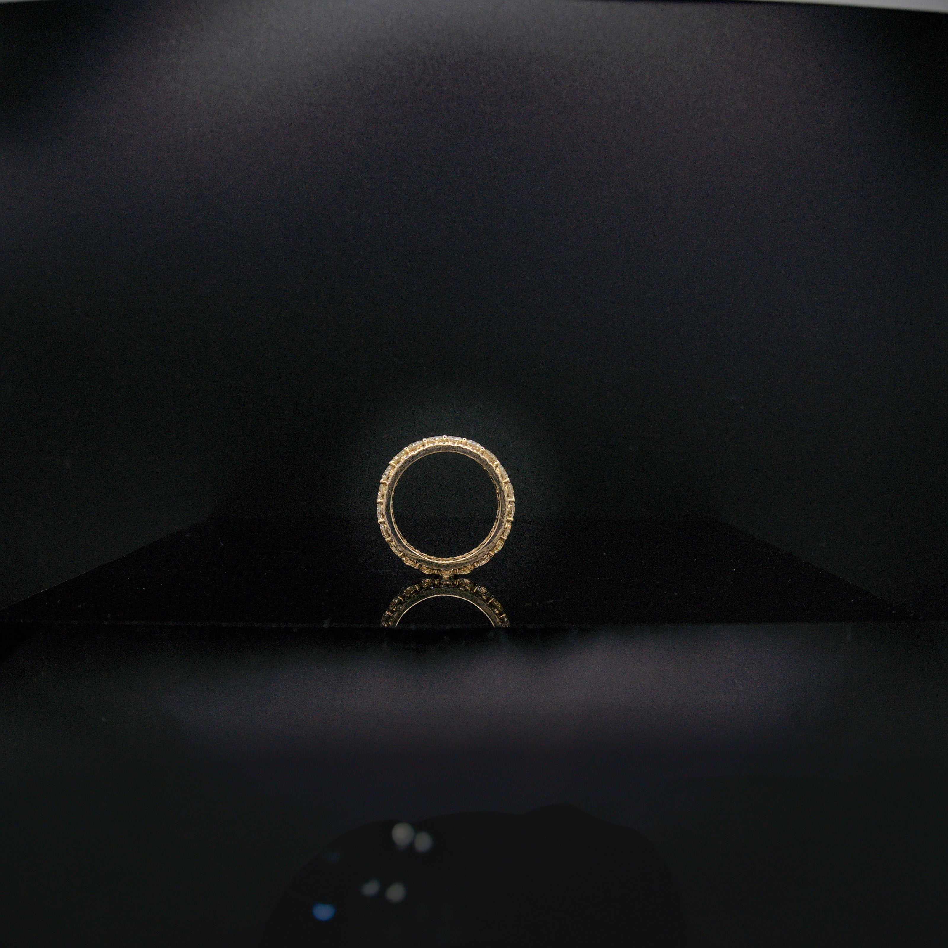 Three Row Eternity Ring
