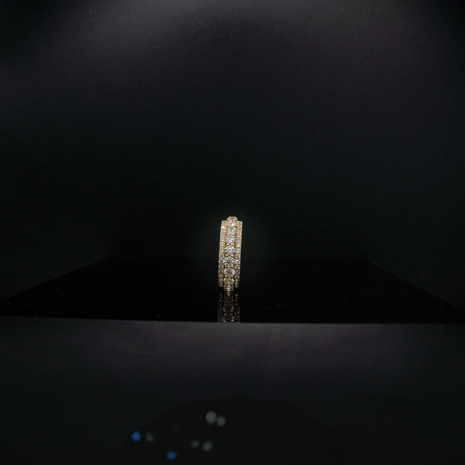 Three Row Eternity Ring