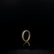18K Yellow Eternity Channel Set Ring with Lab Diamonds
