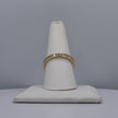 18K Yellow Eternity Channel Set Ring with Lab Diamonds