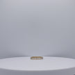 18K Yellow Eternity Channel Set Ring with Lab Diamonds