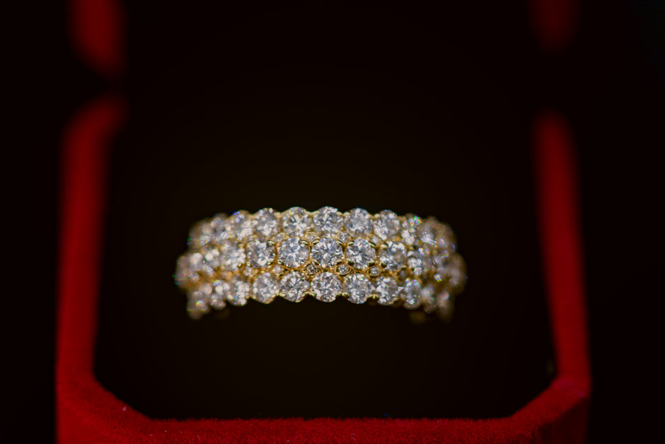 Five Row Eternity Ring