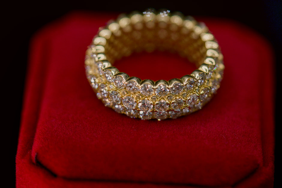 Five Row Eternity Ring