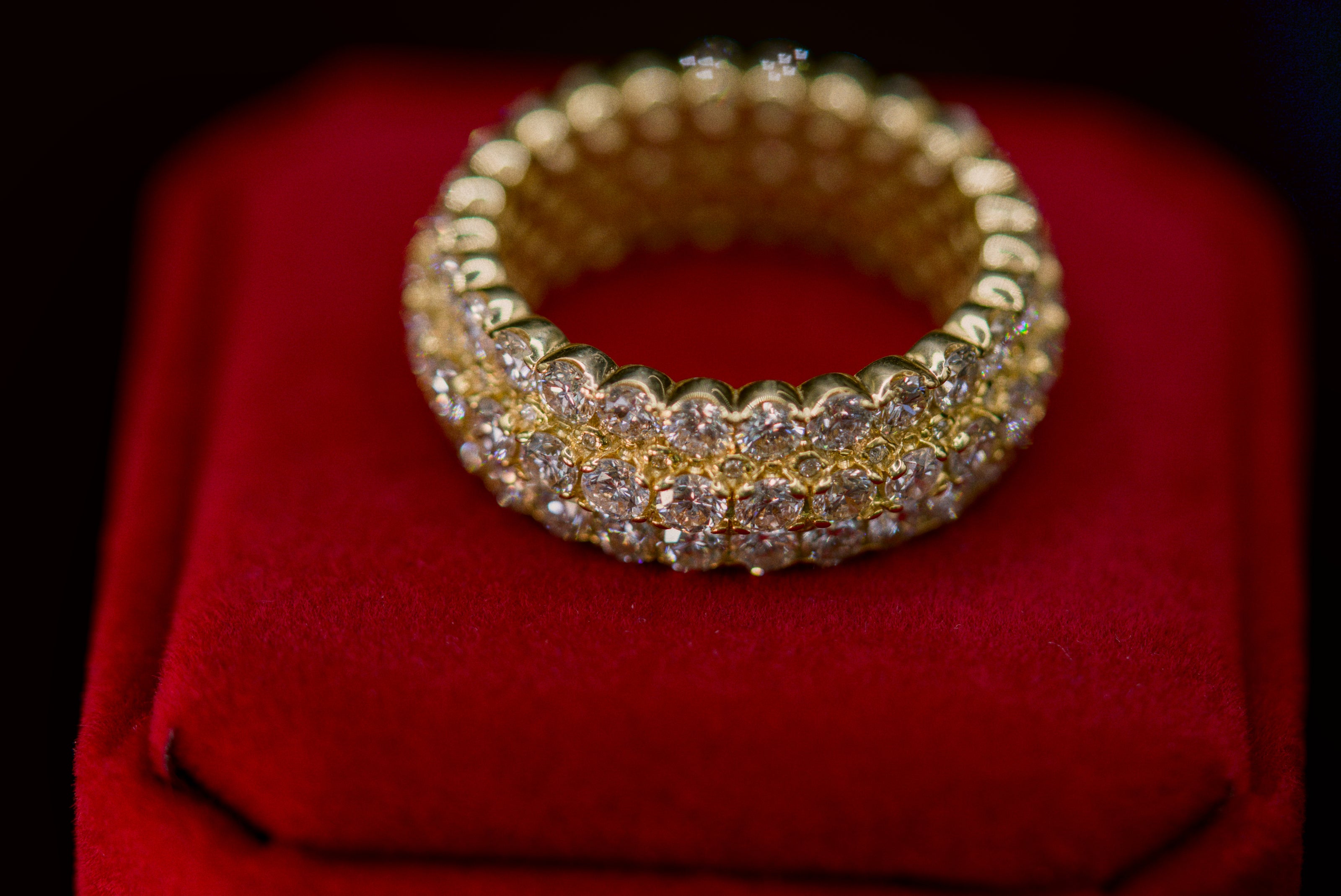 Five Row Eternity Ring