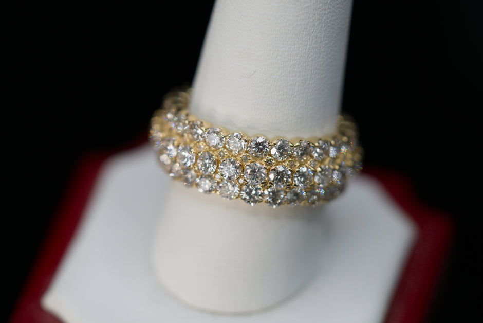 Five Row Eternity Ring