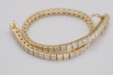 Princess Cut Diamond Tennis Bracelet
