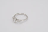 Luxe Cushion Cut Diamond Ring with Marquise Accents