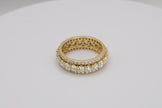 Three Row Eternity Ring