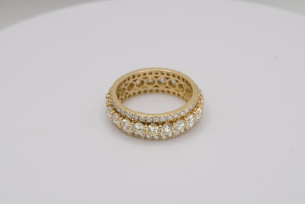 Three Row Eternity Ring