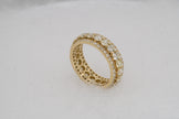 Three Row Eternity Ring
