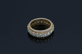 Three Row Eternity Ring