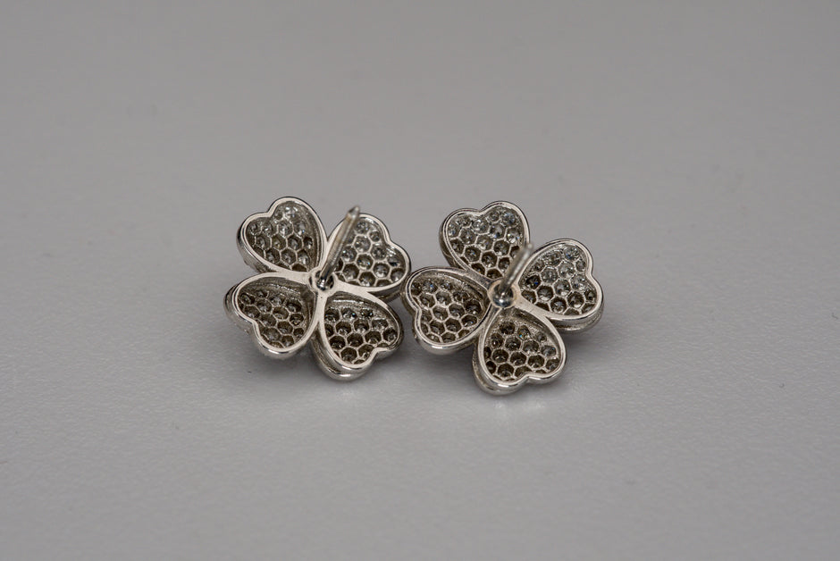 Flower Clover Earrings