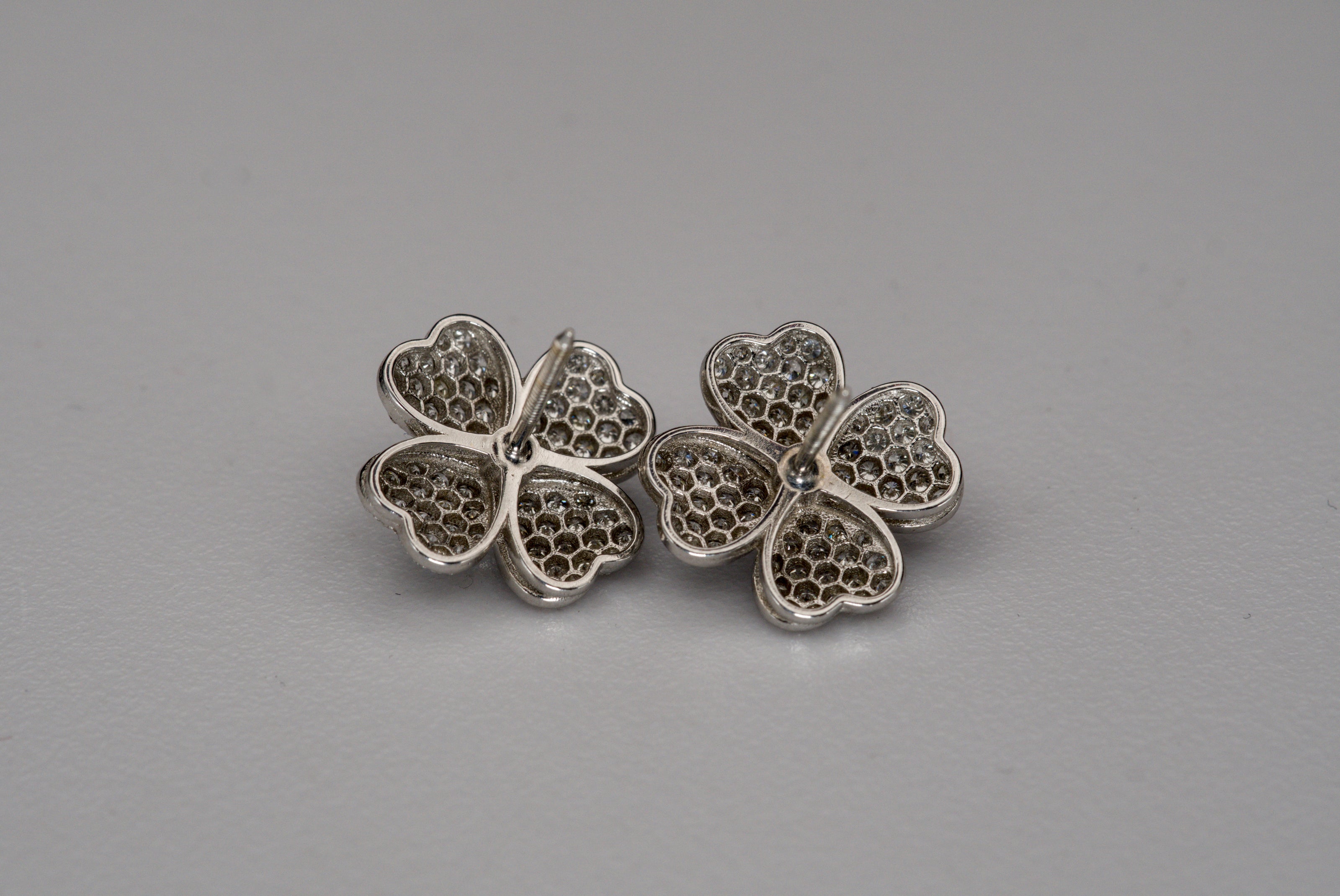 Flower Clover Earrings