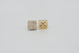 Millgrain Field Earrings