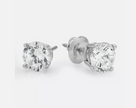2.00 Ct IGI certified E VS1 Round Cut Lab Grown Diamond Stud Earrings